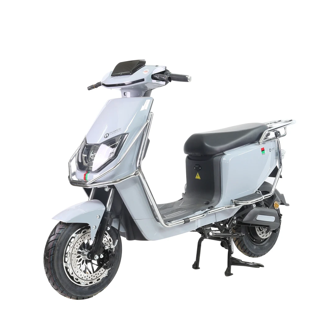 1500W Max Speed 50km/H and Max Range 90km Vespa Two Sets of 70V35ah Low-Carbon Electric Motorcycle Control System LED Light Punk Style Fond Sale Ladies Love