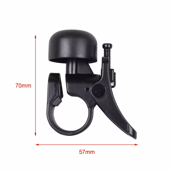 Pièces de rechange pour scooter électrique - Cloche noire mate, Rang pour Xiaomi M365/PRO