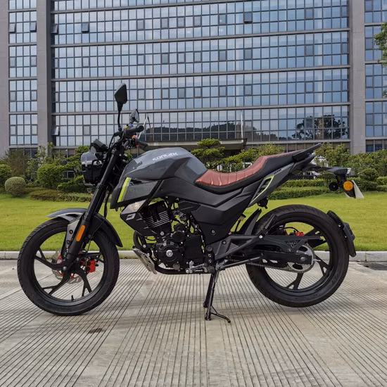 150cc/200cc/250cc Gas Street/Racing Motorcycle avec feux à LED/Freins à disque (MT)